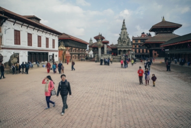A religious center, Bhaktapur was founded in 12th cent. by King Ananda Malla as Khwopa, the capital of the Newar Malla kingdom.